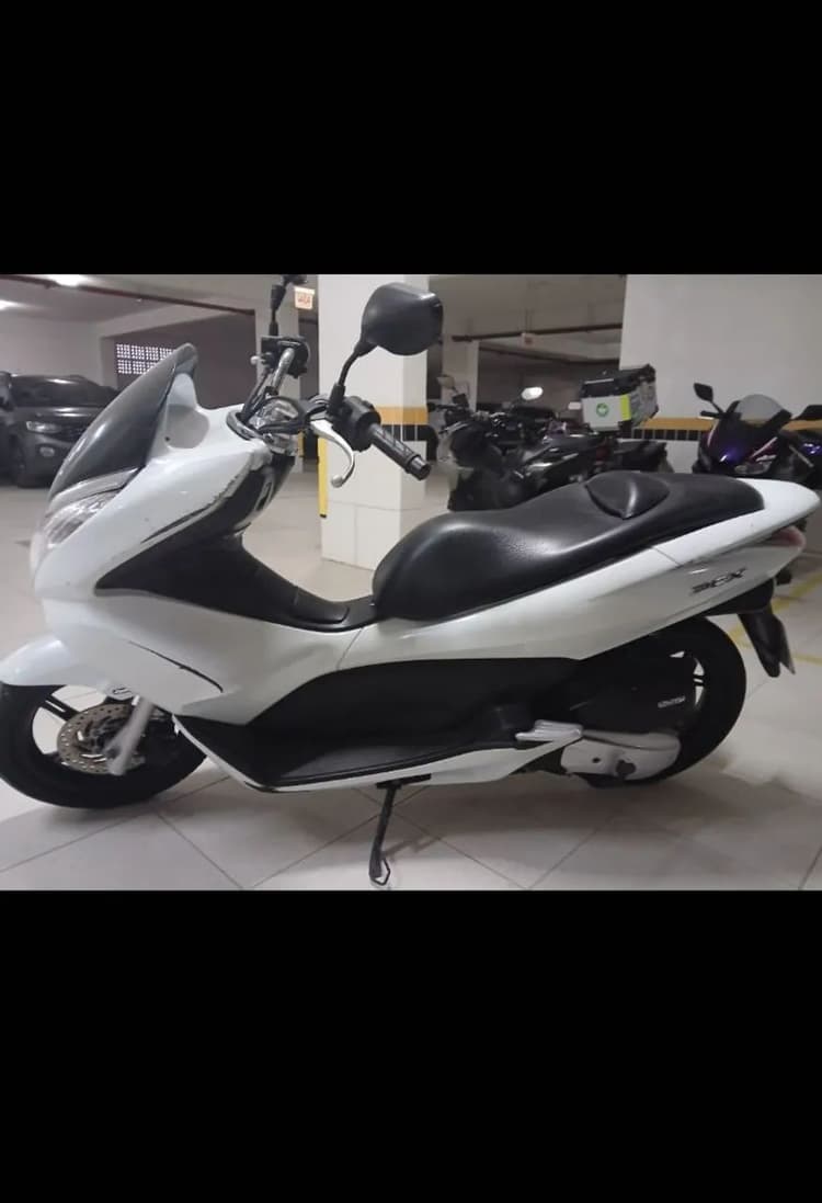 Moto Honda PCX 2014 - cor branca