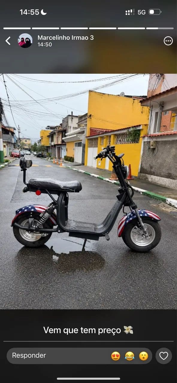 VENDO SCOOTER ELÉTRICA 