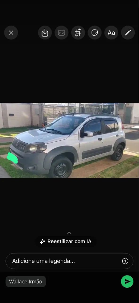 Fiat Uno WAY 1.4 EVO Fire Flex 8V 5P 2011