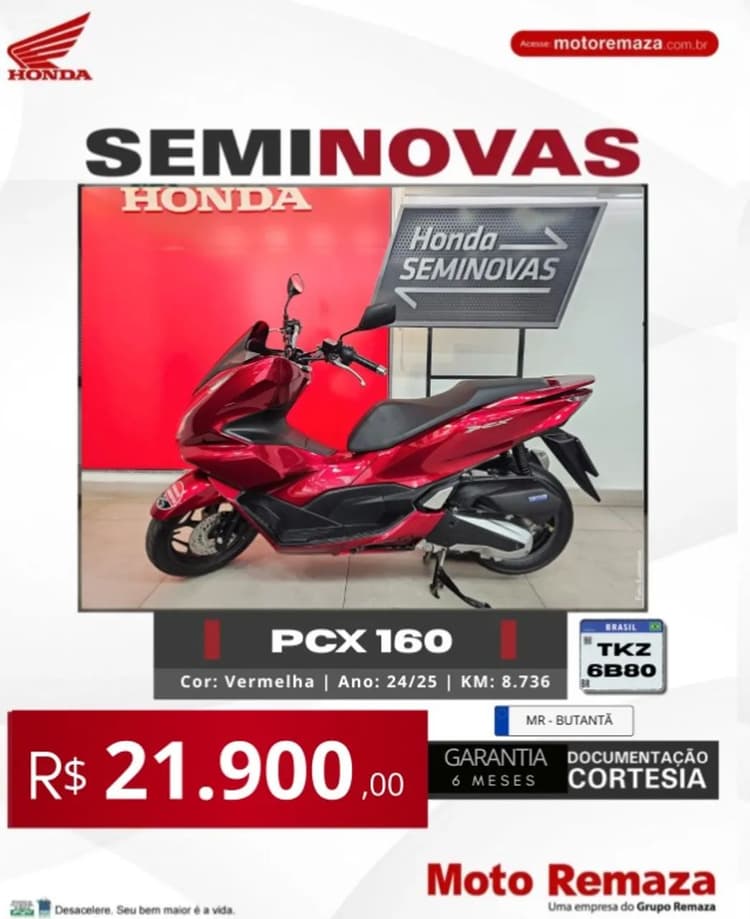 PCX ABS 2025 ( TRANSF GRÁTIS )
