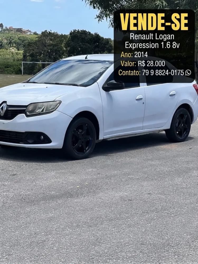 Renault Logan Expression Hi-flex 1.6 8V 4P 2014