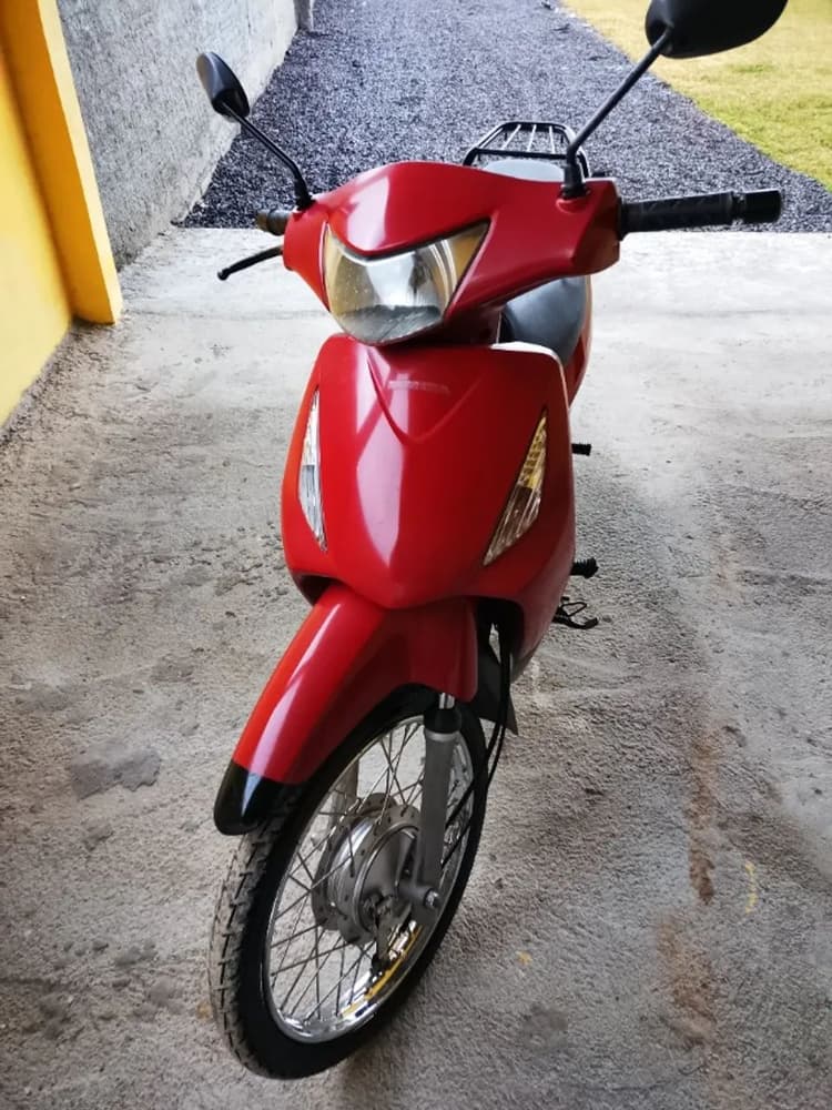 Honda biz vermelha 