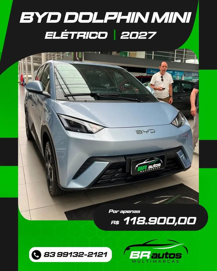 BYD Dolphin Mini (Elétrico) 2027