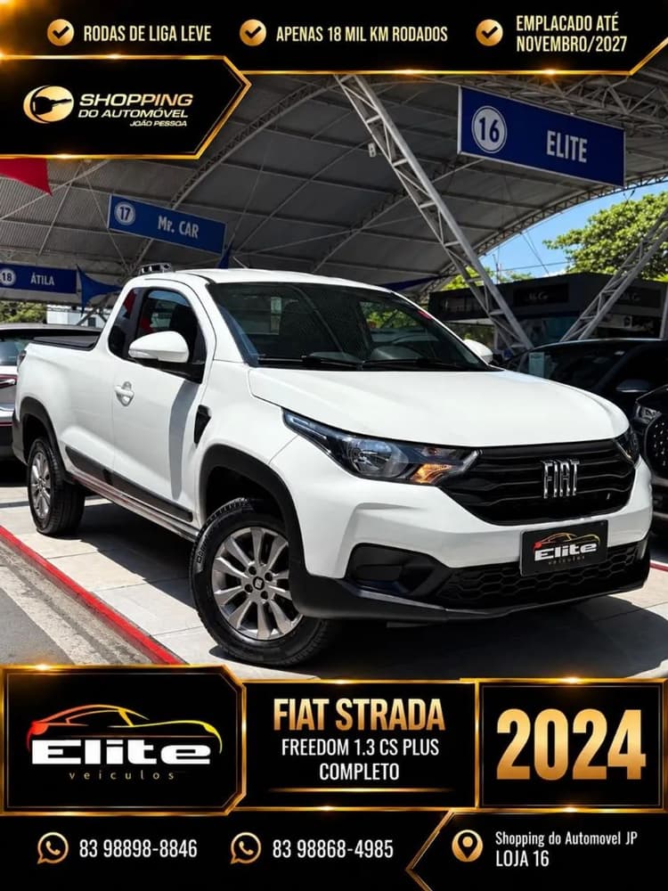 Fiat Strada Freedom 1.3 Flex 8V CS Plus 2024
