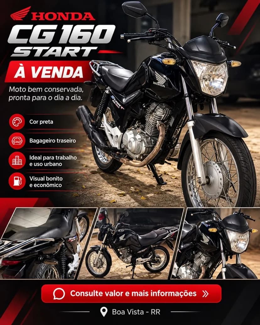 Honda CG 160 Start 2018