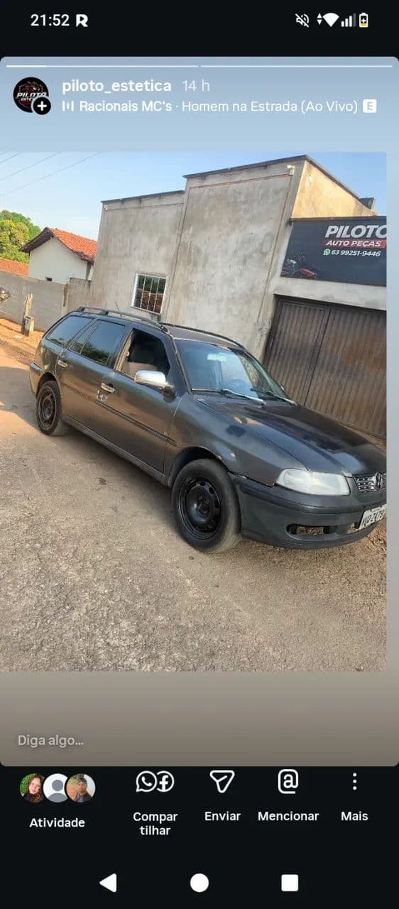 Volkswagen Parati 1000 MI 16V 2P E 4P 2000
