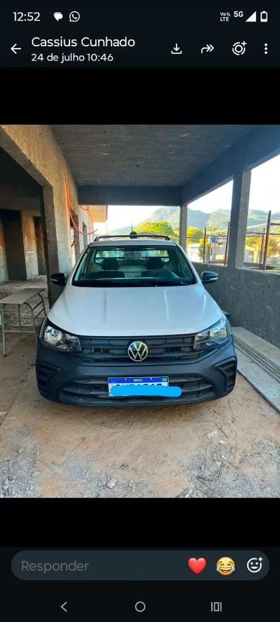 Volkswagen Saveiro Robust 1.6 Total Flex 16V 2025
