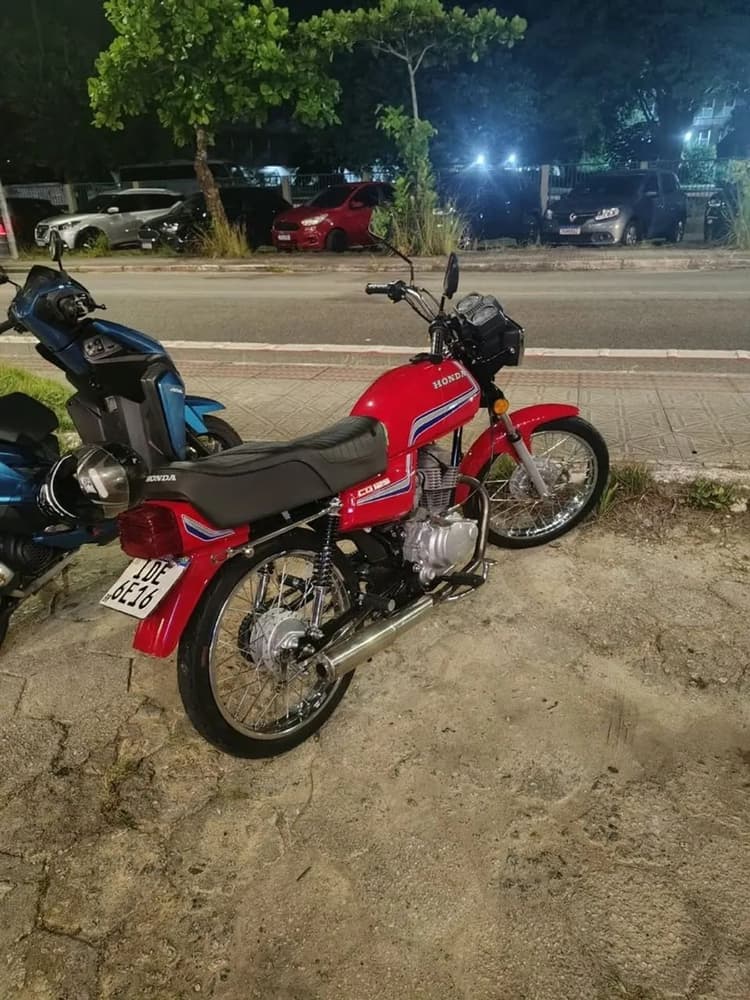 CG 125 1986 ler anúncio 
