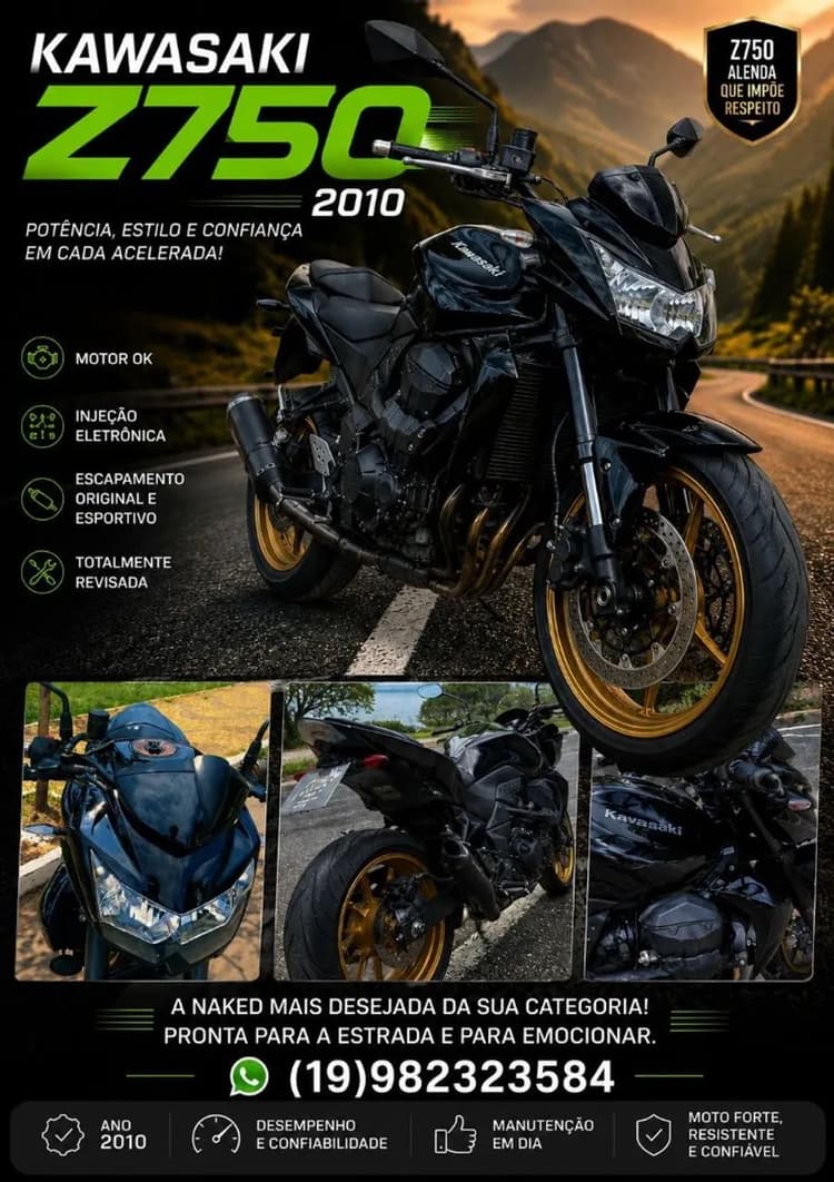 Z750 kawasaki 