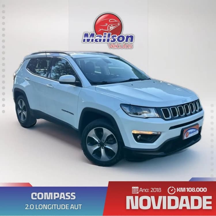 Jeep Compass Longitude 2.0 4X2 Flex 16V Aut. 2018
