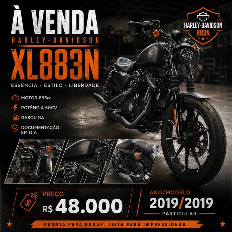 Harley Davdson XL 883N 