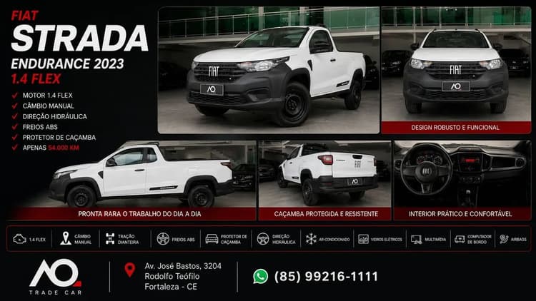 Fiat Strada Endurance 1.4 Flex 8V CS Plus 2023