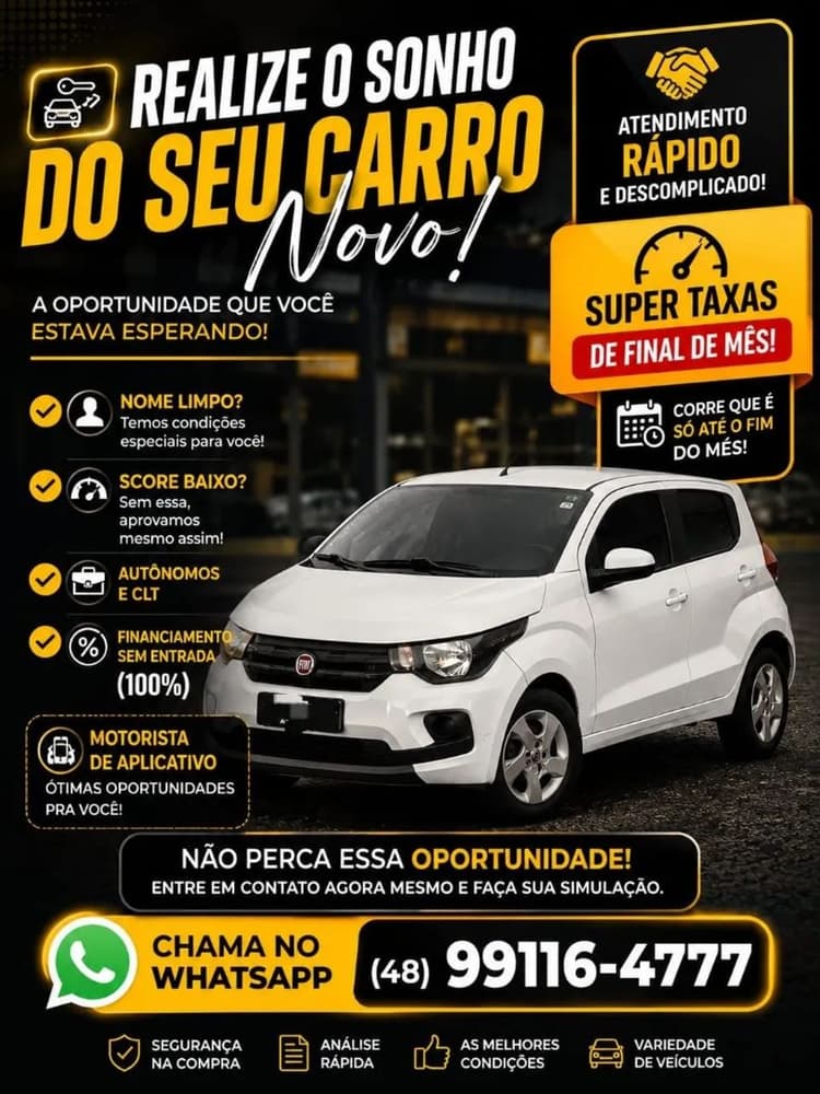 Fiat Mobi WAY 1.0 Fire Flex 5P. 2019