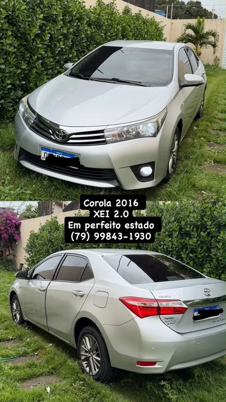 Toyota Corolla XEI 2.0 Flex 16V Aut. 2016