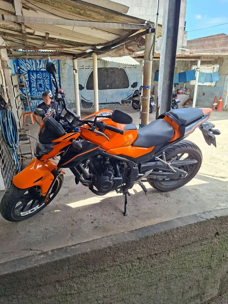 CB 500 F QUITADA, SEM MULTAS, SEM PROBLEMAS COM DOCUMENTAÇÃO, SEGUNDO DONO 