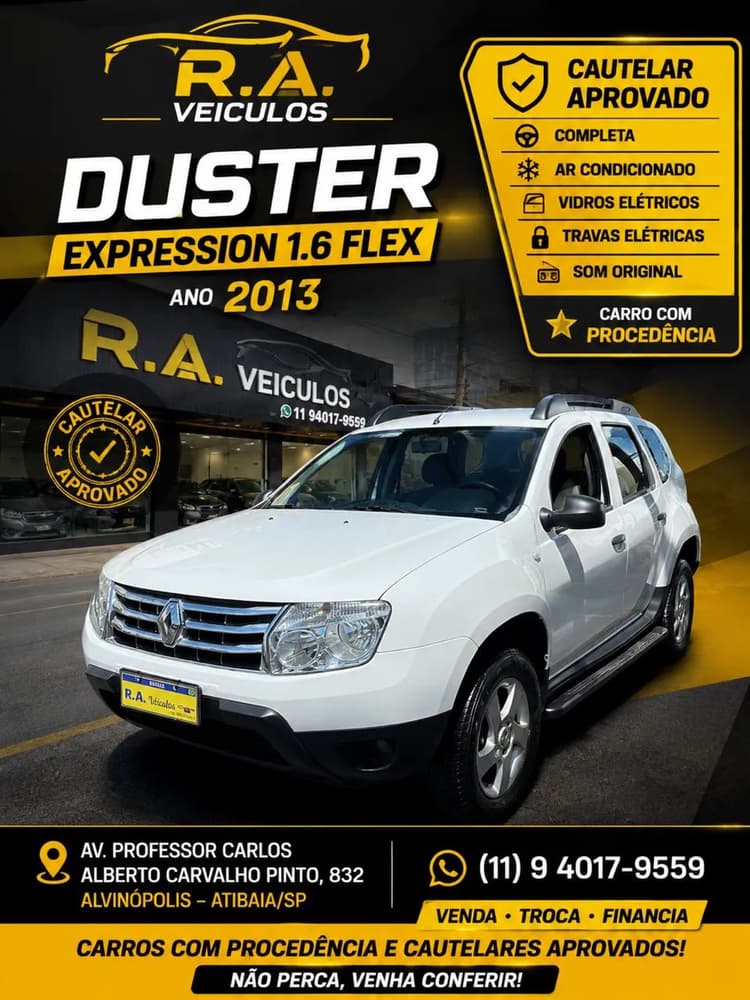 Renault Duster Expression 1.6 Hi-flex 16V Mec. 2013