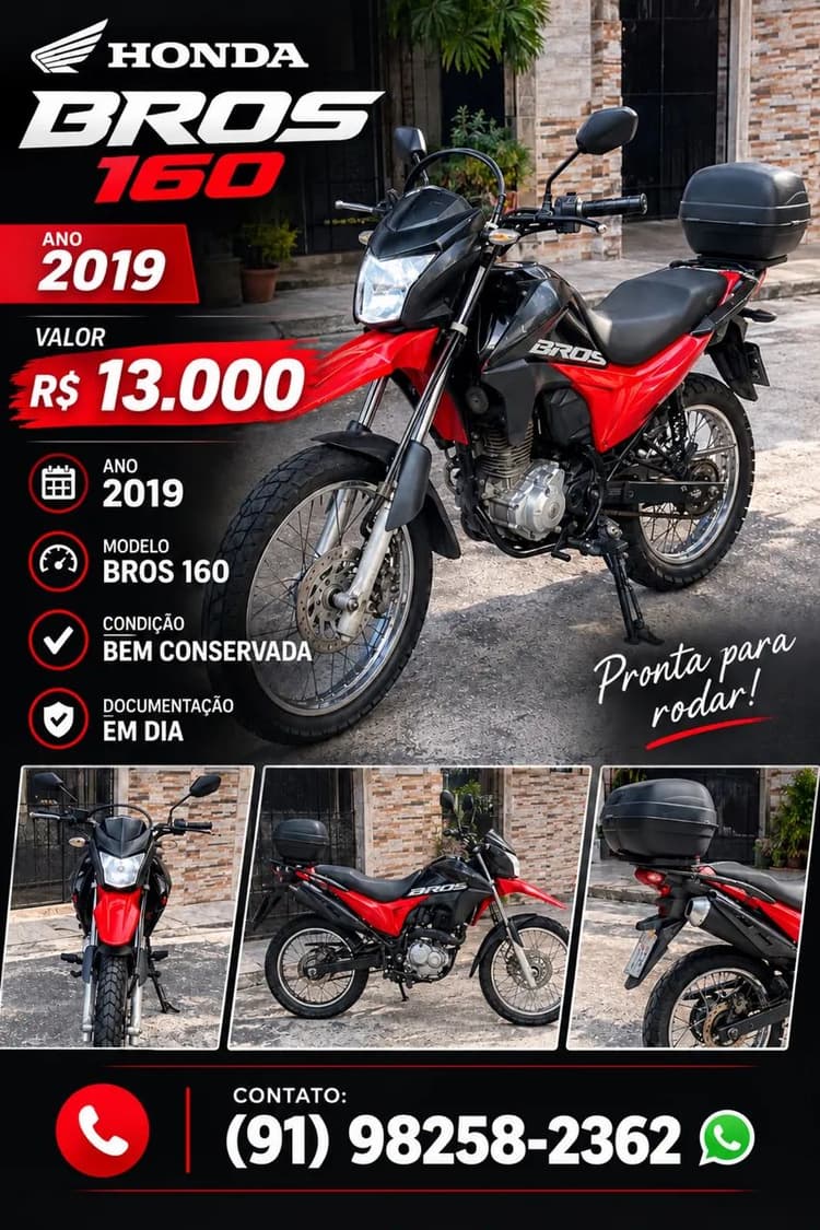 Moto bem conservada 