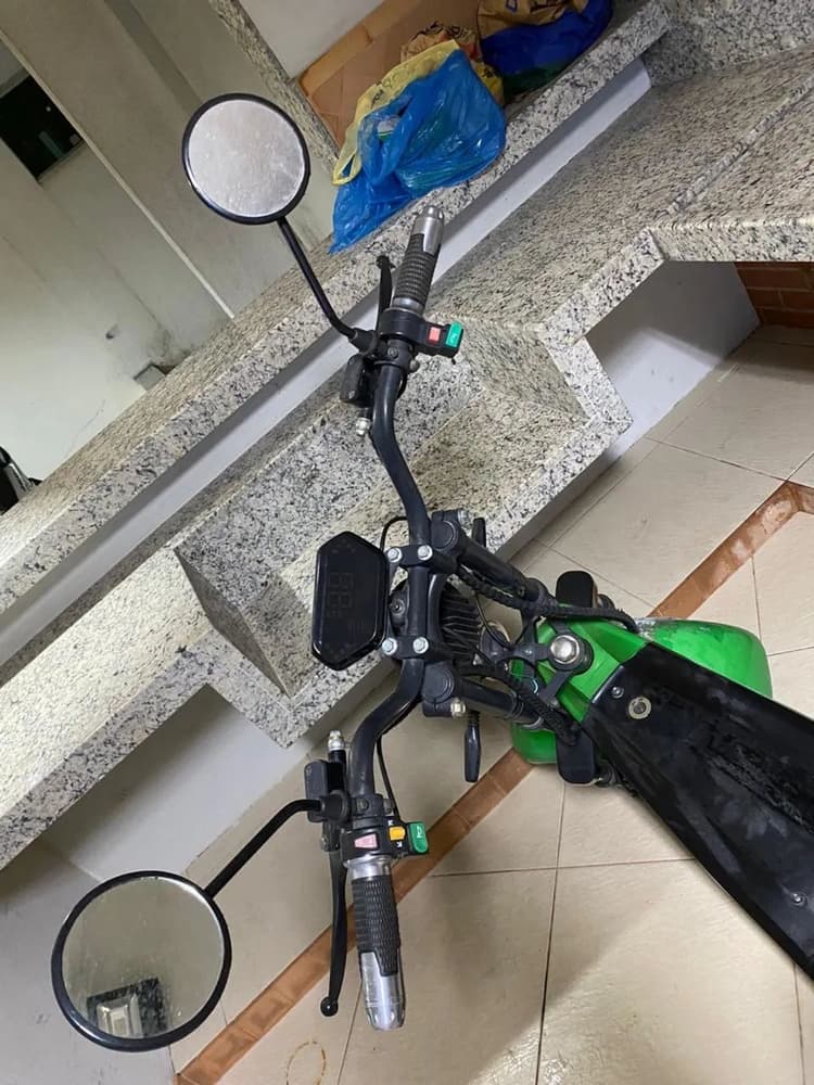 MOTO ELÉTRICA VERDE 2000w