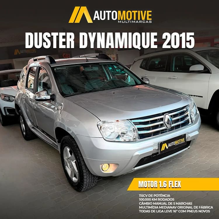 Renault Duster Dynamique 1.6 Hi-flex 16V Mec. 2015