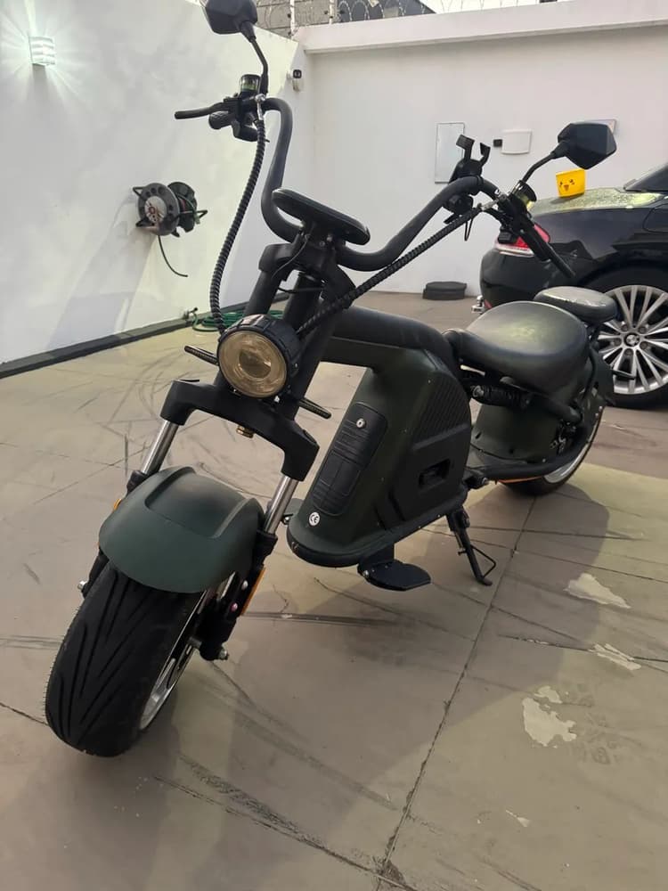 moto elétrica new chopper