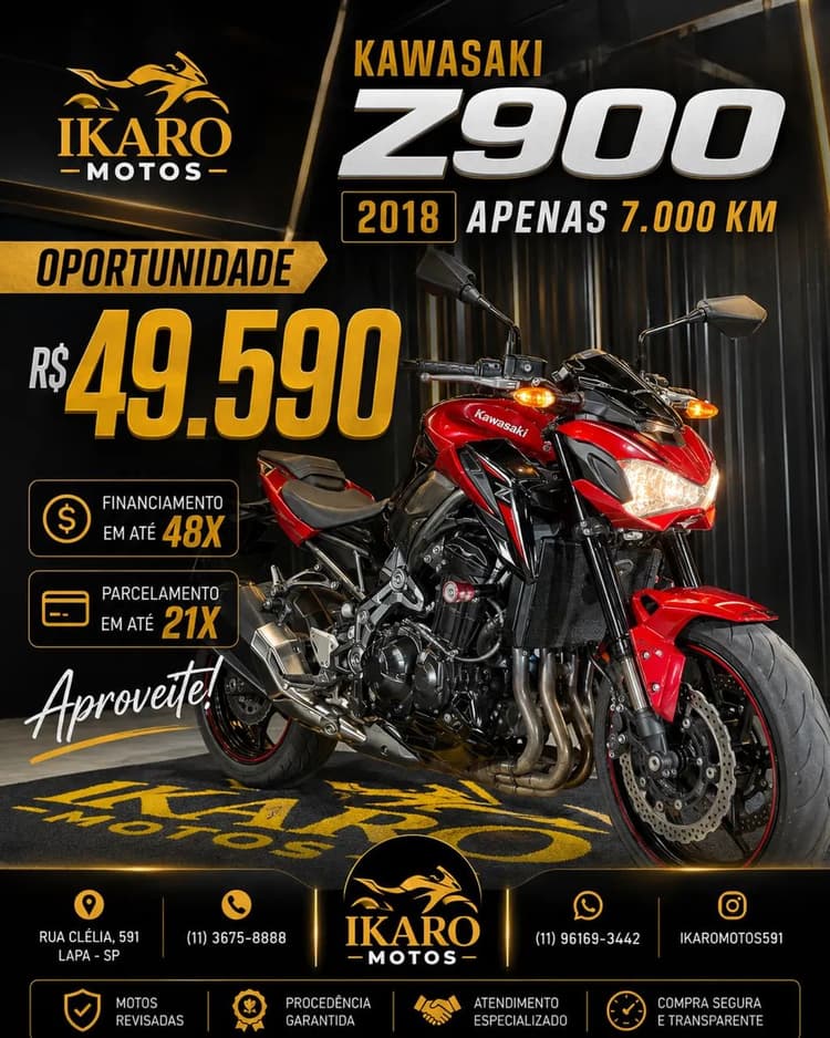 Z 900 - EXCLUSIVA