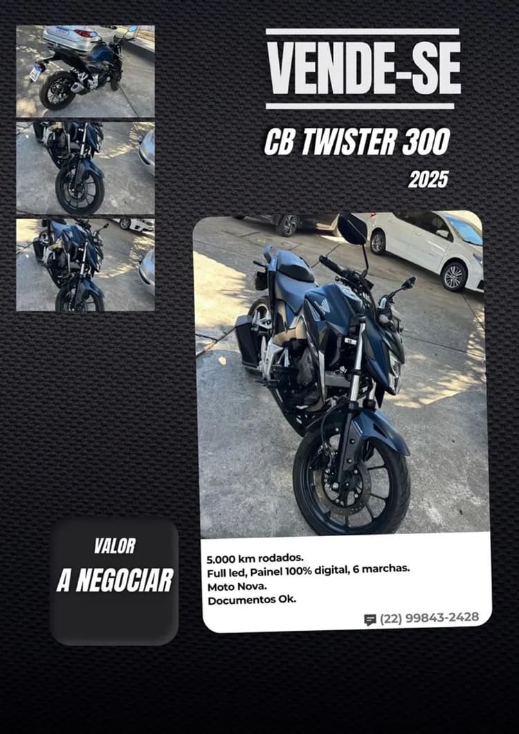 Vendo CB300 2025