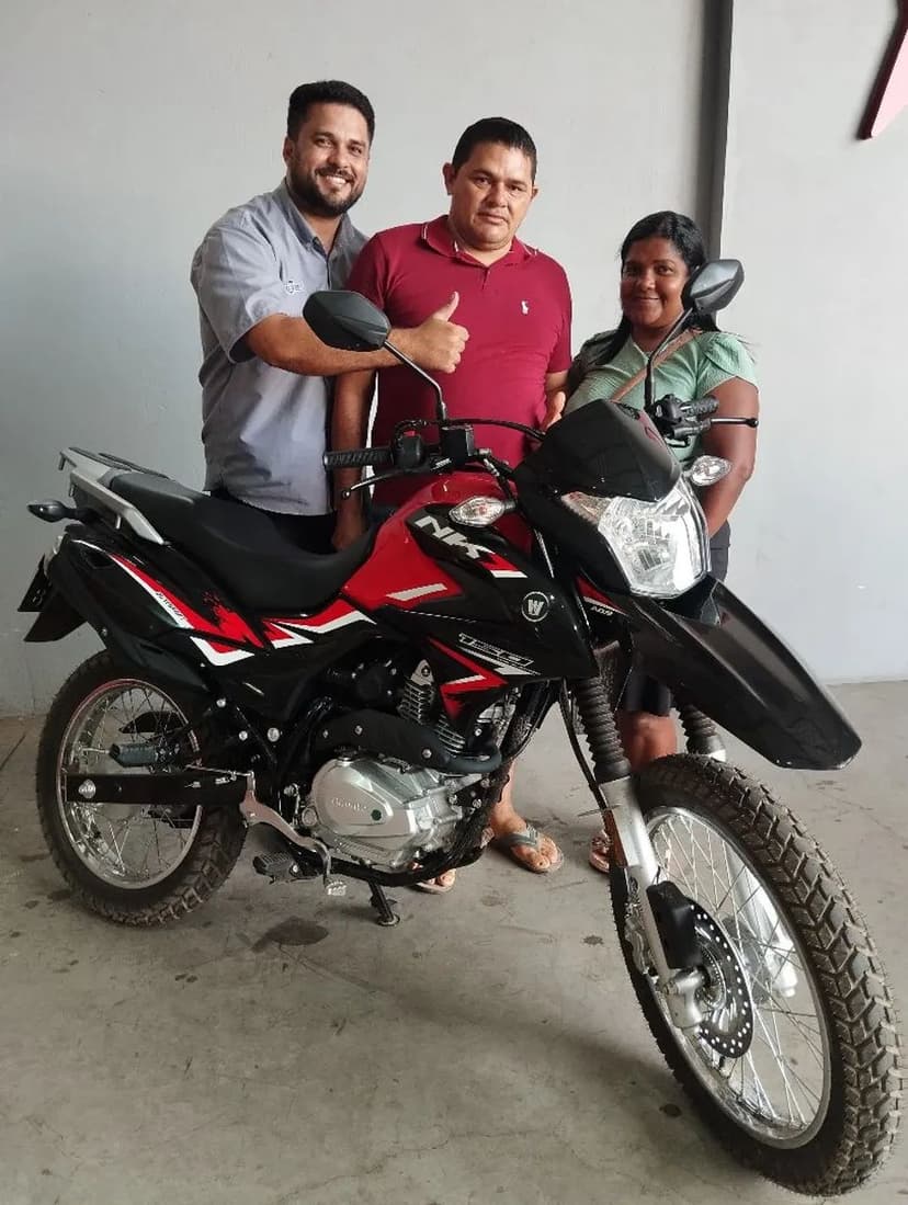 NK 150 COM ZERO DE ENTRADA 