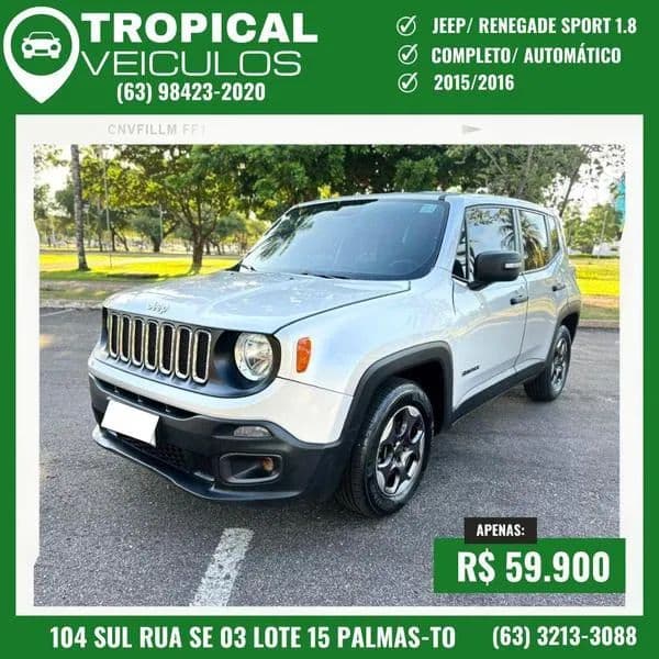 Jeep Renegade 1.8 4X2 Flex 16V Aut. 2016