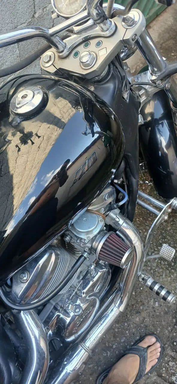 Honda shadow 600 com carburação simples