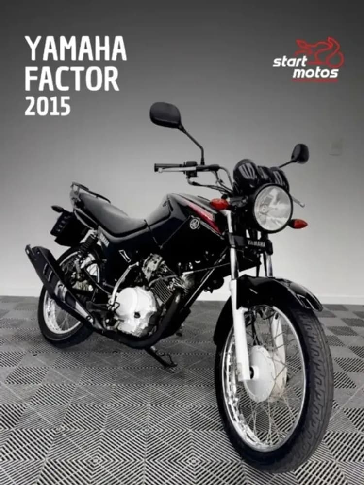 YAMAHA YBR 125 FACTOR K1 - 2015