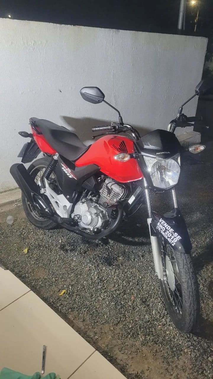 CG 160 START 2019/19 vermelha