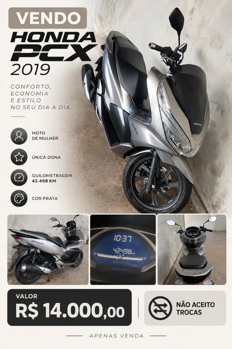 Vendo pcx 2019