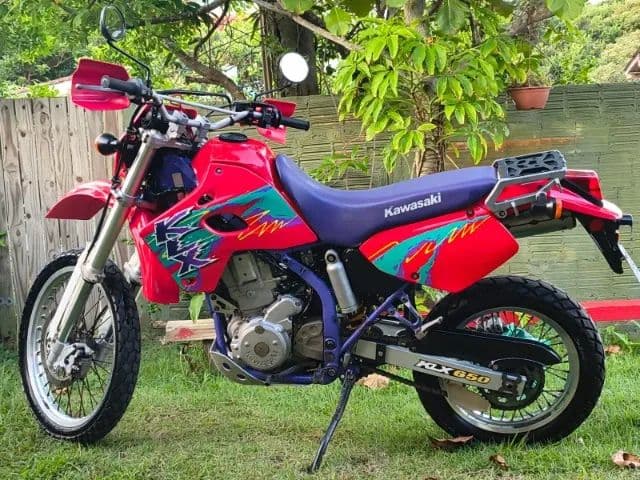 KLX 650 rellquia! manual e chave reserva!