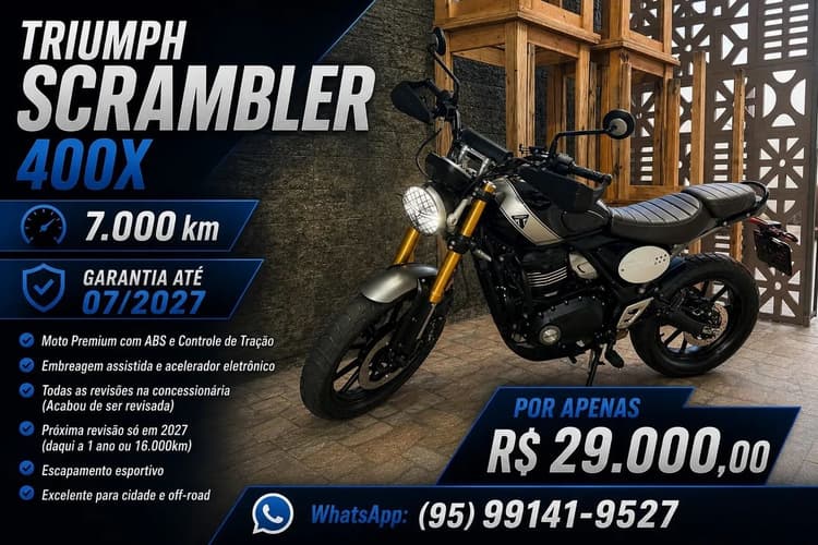 Scrambler 400x Triumph