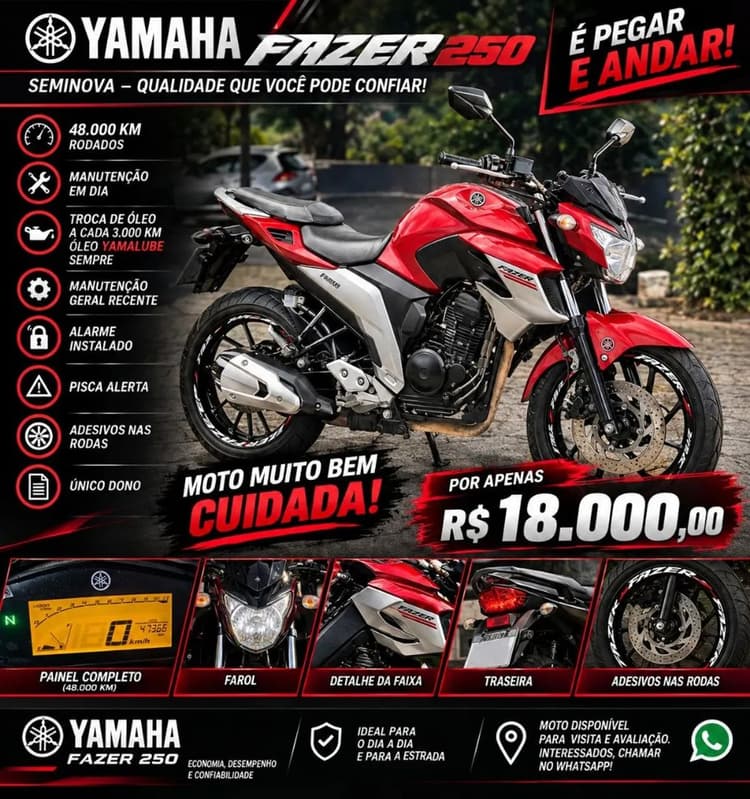 Fazer semi nova, quem ver comprar.