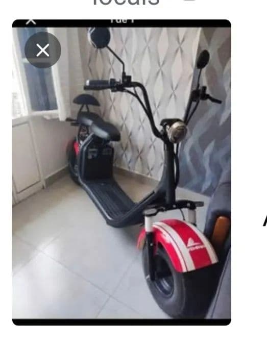 Scooter elétrica 