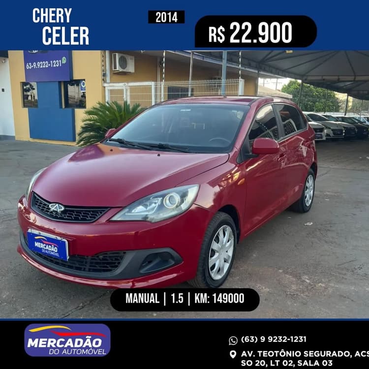 Chery Celer Hatch 1.5 16V Flex 5P 2014