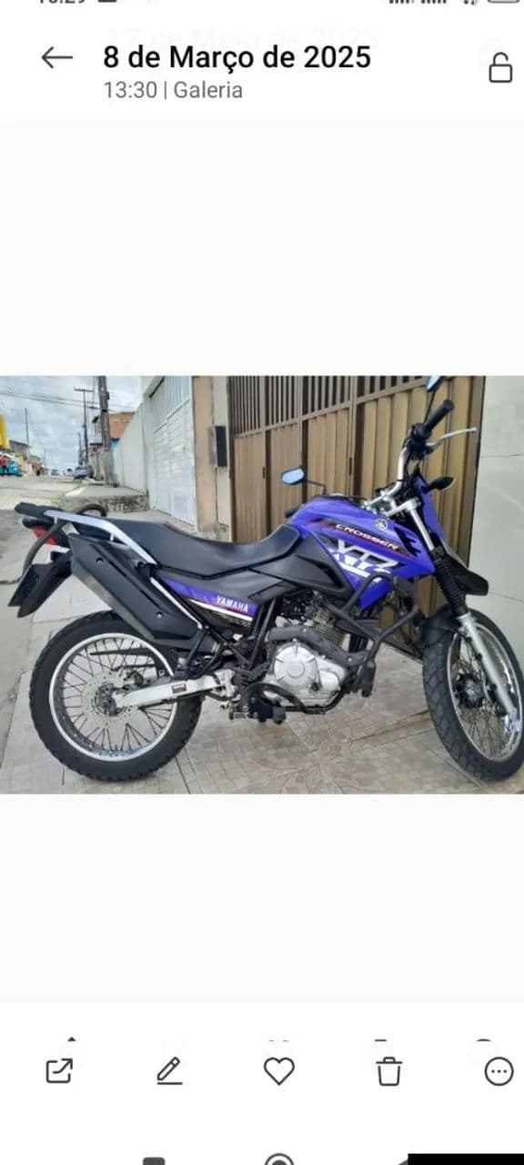 Vendo moto XTZ crosser 