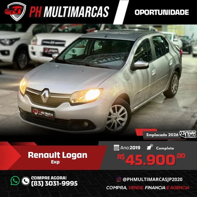 Renault Logan Expression Flex 1.0 12V 4P 2019