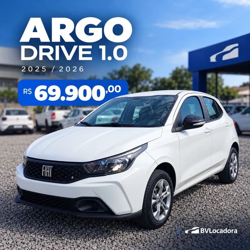 Fiat Argo Drive 1.0 6V Flex 2026