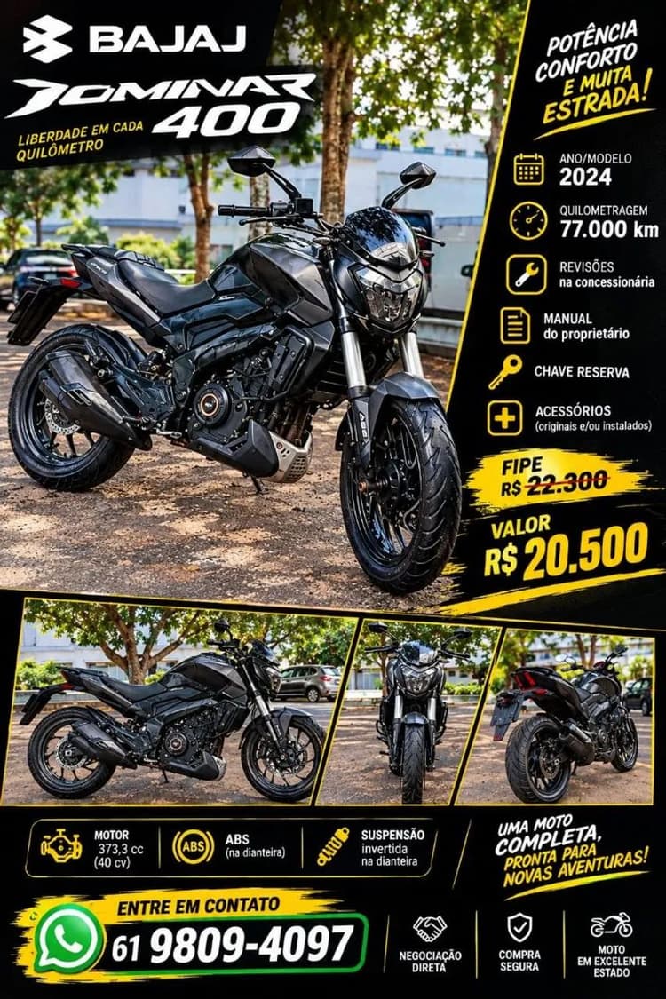 Bajaj dominar 400