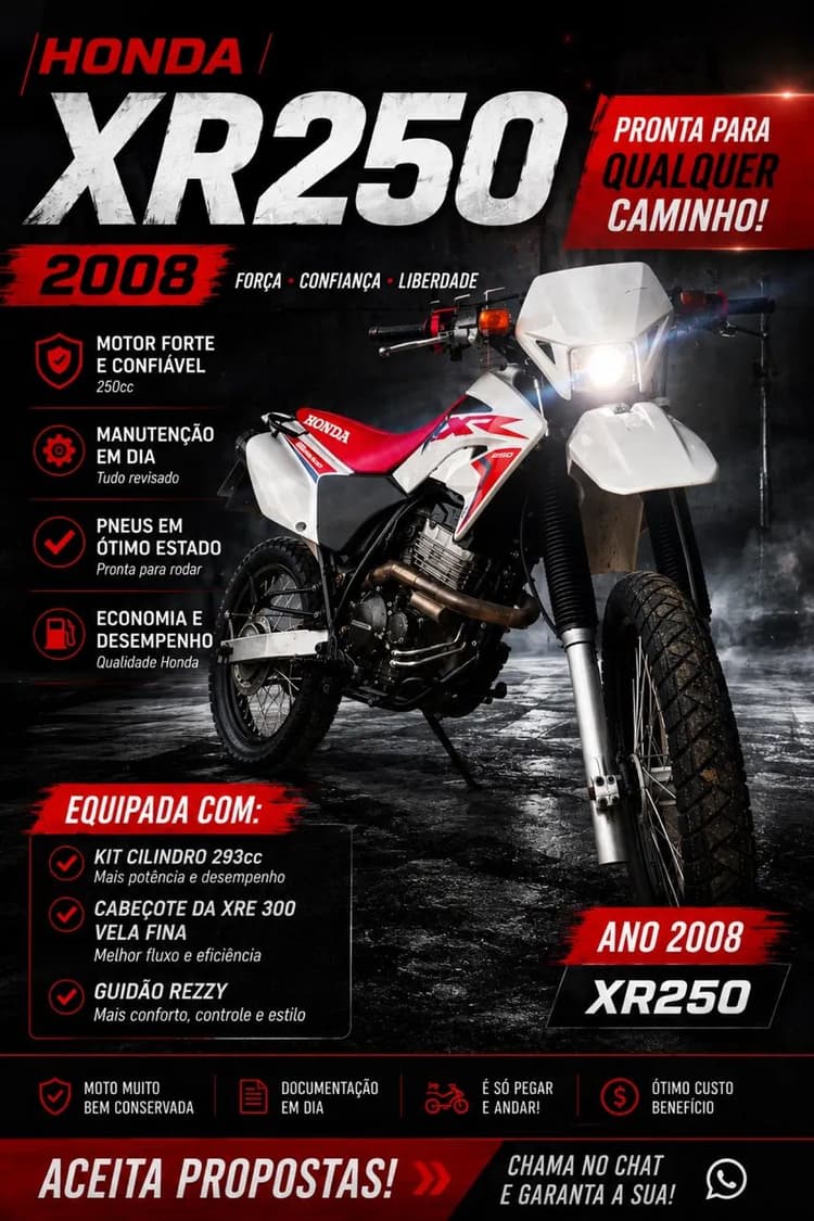 XR 250 Tornado - 2008