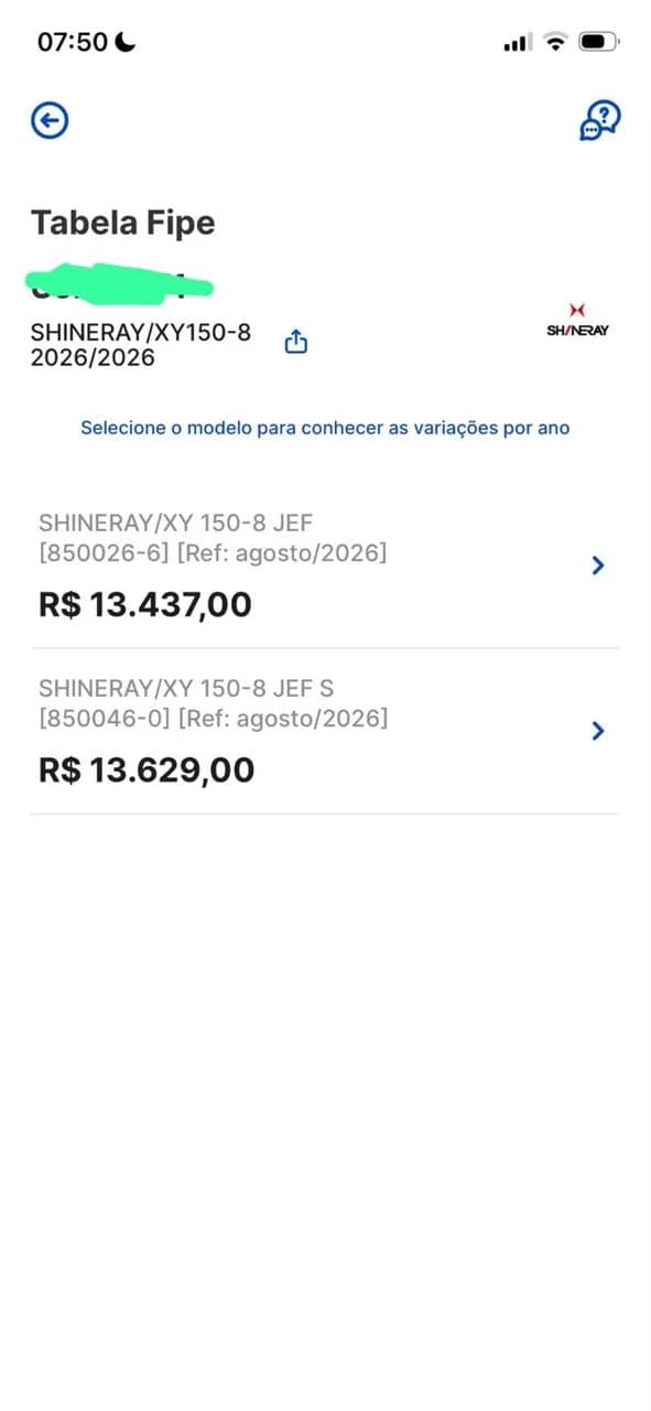 Shineray 150 