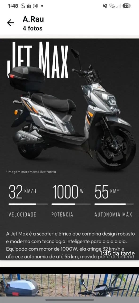Moto Elétrica filé  986497977