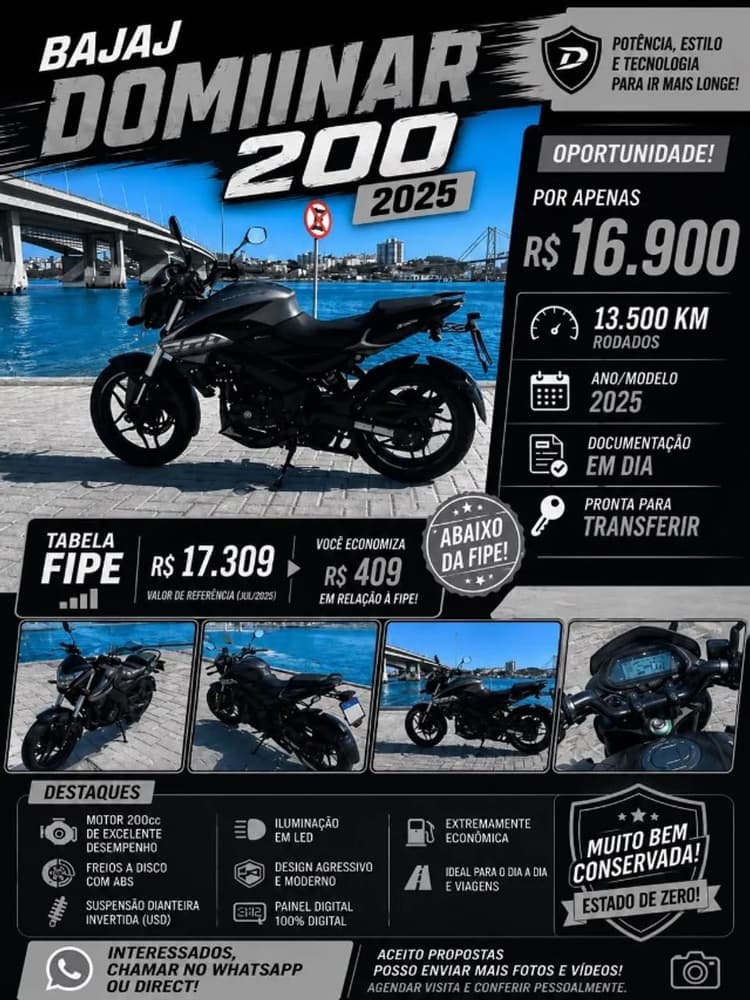 Bajaj excelente estado 