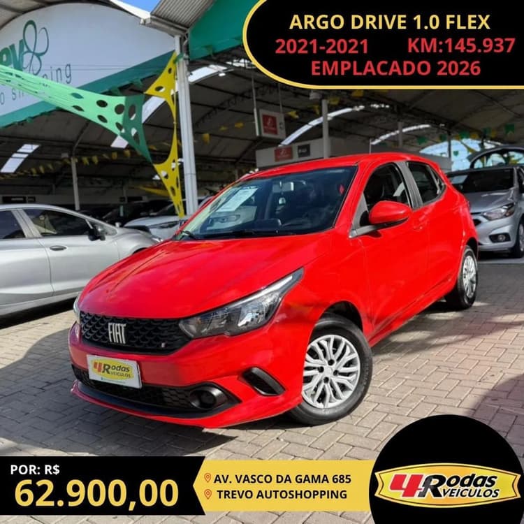Fiat Argo Drive 1.0 6V Flex 2021