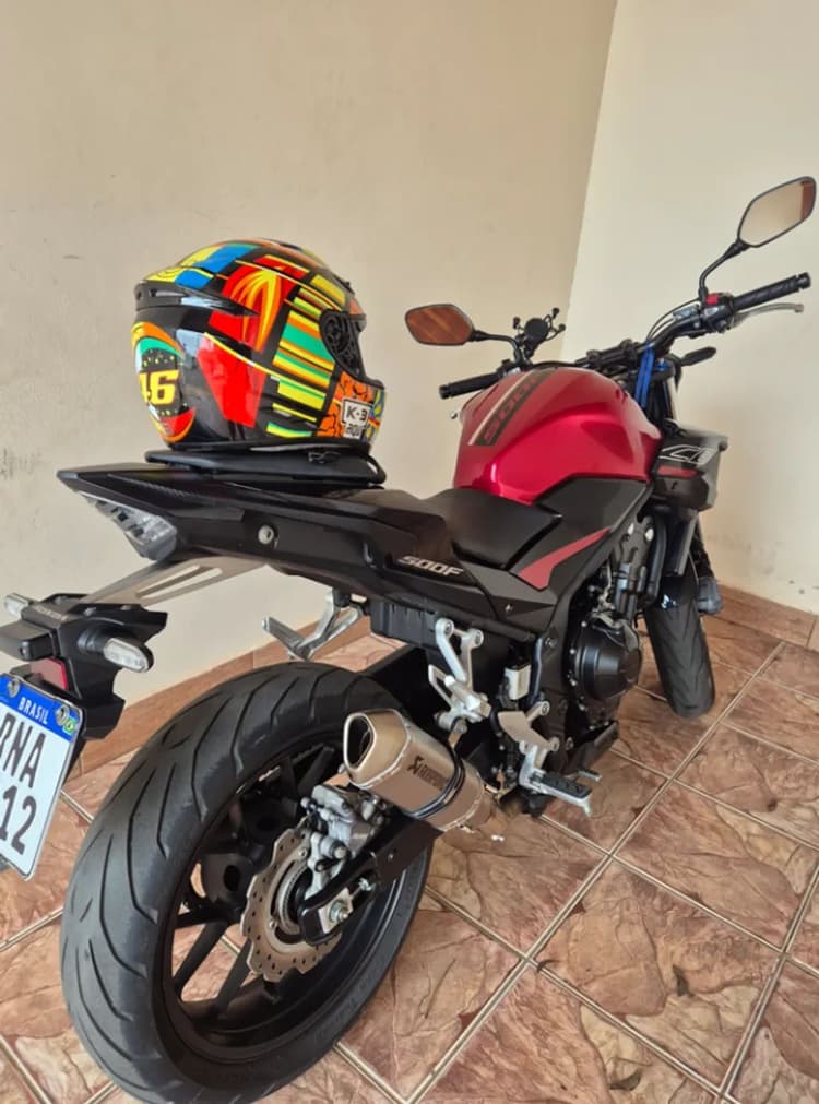CB500f 2021 ABS - Vermelha