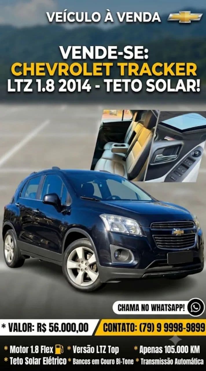 Chevrolet Tracker LTZ 1.8 16V Flex 4X2 Aut. 2014