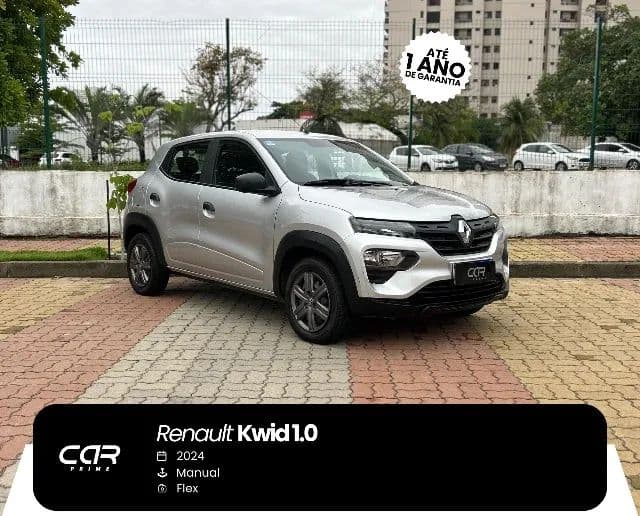RENAULT KWID 2024 SEMI ZERO!!