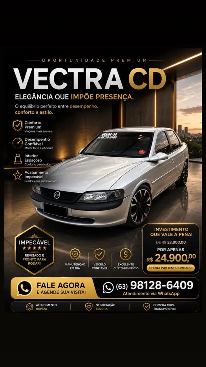 Chevrolet Vectra GL 2.2 / 2.0 MPFI 1998